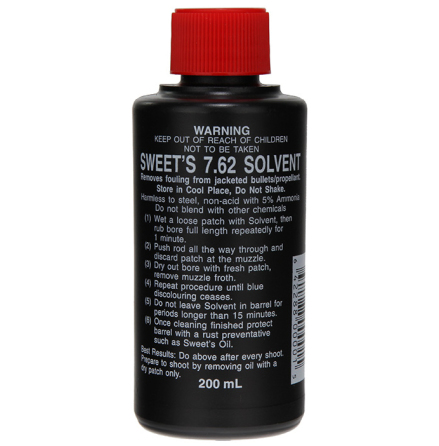 Sweet's 7.62 Solvent (200ml)